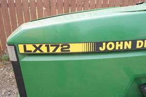 lot 6 image: John Deere mower