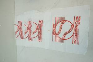 lot 113 image: Twins homer hankies
