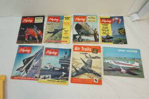 lot 118 image: Vintage flying magazines