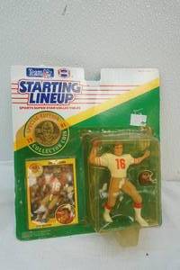 lot 131 image: Joe Montana figure memorabilia