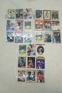 lot 143 image: Sports trading cards