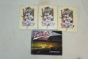 lot 174 image: MN twins book, Twins programs