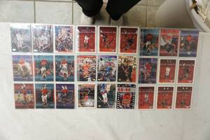 lot 190 image: Sports trading cards