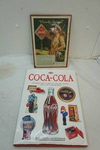 lot 208 image: Coke picture, book