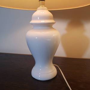 lot 104 image: Charming Pair of Ginger Jar Lamps