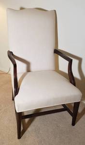 lot 30 image: Contemporary Ethan Allen Martha Washington Chair