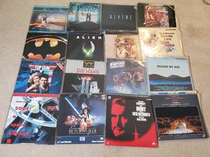lot 117 image: Retro Movie Night Laser Discs