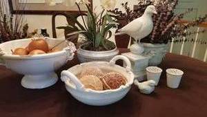 lot 33 image: Collection of White Ware Decorative Accessories