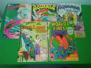 DC comics, Lois Lane, Worlds Finest, Aqua man.