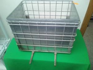 Milk Crate- adapted to mounting.