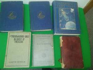 Vintage, Antique Books (6). includes Mark Twain Limp Leather