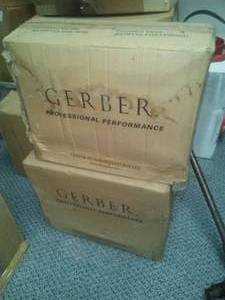 2 Gerber Toilet Tanks. Porcelain