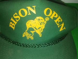 NEW NDSV BISON OPEN golf tournament cap,