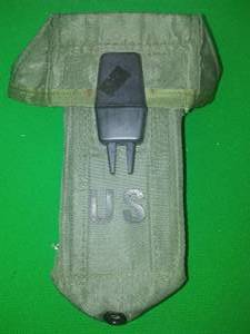 US Military belt bag - heavy grade, with Clip