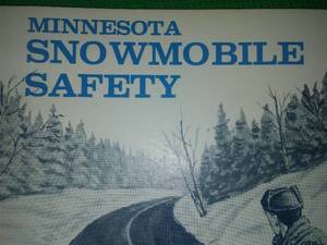 Minnesota Snowmobile Safety Course, 1969  1972.