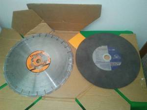(2) 14 in. Specialty cutting blades