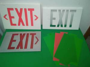 3 Exit templates & 1 Box.