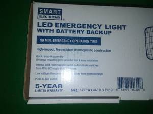 Smart Electrician LED Emergency Light.