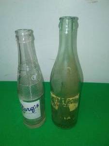 Royal Crown & Barqs bottles.