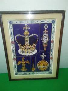 Antique Art Symbols of the Royal British Imperial Power