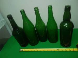 (5) Green bottles