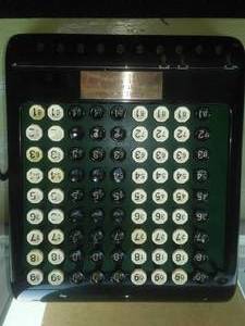 Vintage Burroughs Calculator, odd keys 1930�s