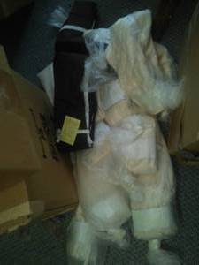(8) plotted drapes-off white, fresh 54� inch in length.