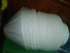 21 Lamp Shades new medium, 11 medium, 5 small, All very good condition. (17� bottom opening, 12 inch opening.)