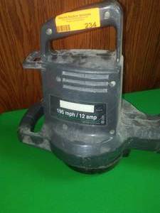 Craftsman Electric blower- working 195 MPH force, 12 amp.