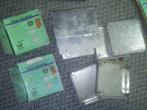 (9) 6 x 6 deck mounting brackets- steel
