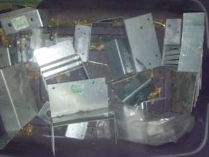 Deck joist hangers-variety, steel