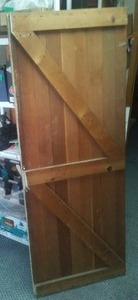 Slab board Vintage Door. (68.75 x 27)