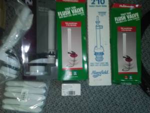 (5) toilet valve replacement