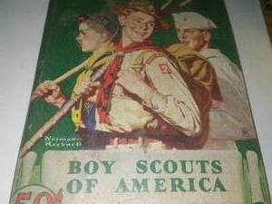 Handbook for boys. Boys Scouts of America BSA 1945 edition.