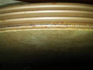 Round card table- Vintage and Nice 38.5,