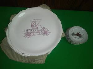 Automobile plates, Early Autos