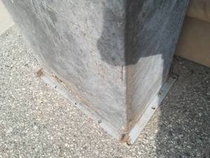 Metal Salvage DEMO chutes for removing debris.  demolition, demo.