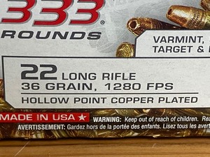 (1) Box Winchester .22LR