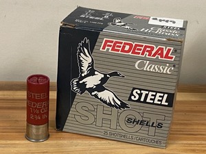 (1) Box Of Federal Classic 12-Gauge Shotshells