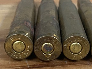 Lot Of (6) Rounds .30-06 Springfield