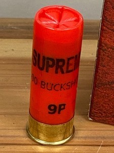 (1) Box Of Suprema 12-Gauge Buckshot