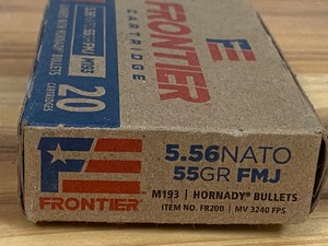 (1) Box Frontier 5.56-Nato