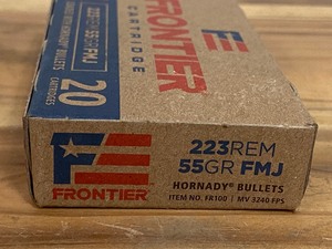 (1) Box Frontier .223-Rem