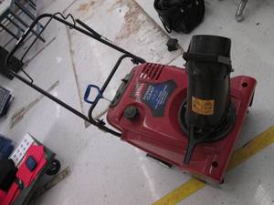 Toro 21 inch snow blower...