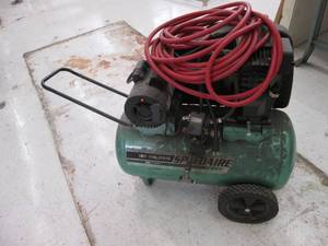Speed aire air compressor with hose...
