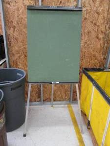 Flip chart board...