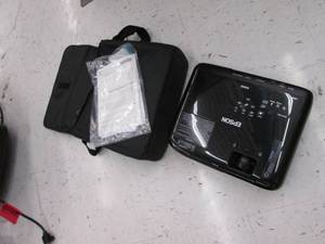 Epson projector in case...