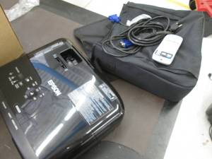 Epson projector in case...