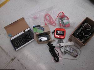 Lot of electrical wire, Dymo.scanne...