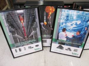 10framed office poster holdings...